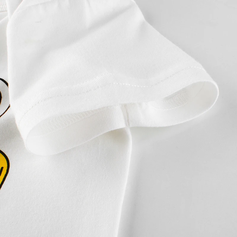 

7Plus1 2020 new child cotton Tee white color car pattern boy short sleeve summer T shirts