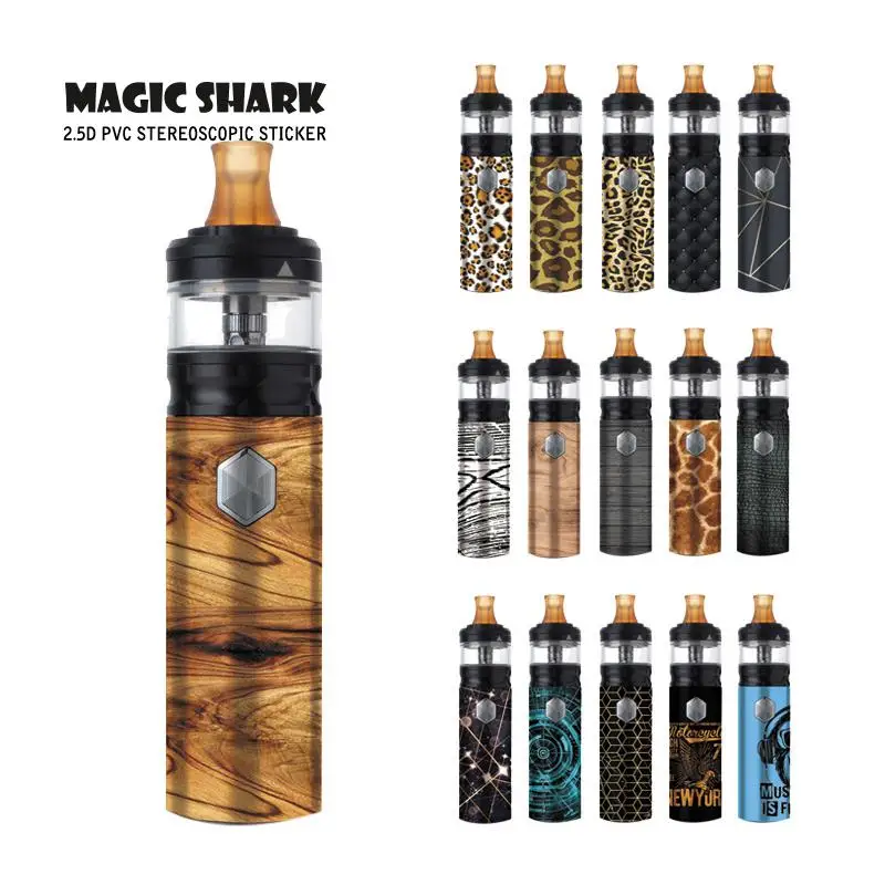 Деревянная печать леопардовая древесина Печать не выцветает ПВХ стерео вэйп