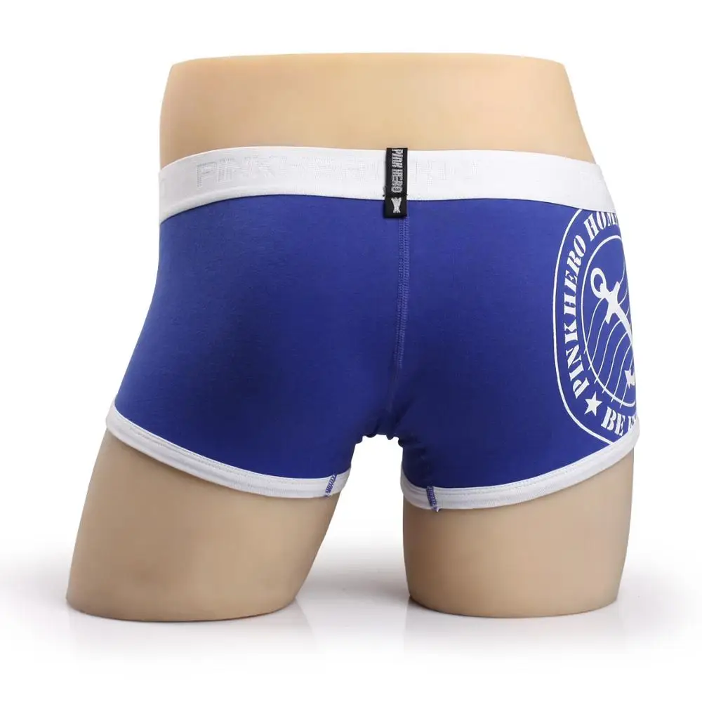 4 шт./лот так круто! Высококачественное хлопковое Мужское нижнее белье PINK HEROES