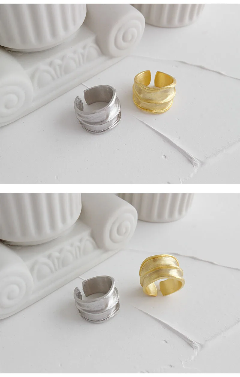S'STEEL, 925 пробы, серебряные кольца для женщин, lrmedium, Открытое кольцо Anelli Argento Donna Bijoux Argent Massif Pour Femme, ювелирные изделия