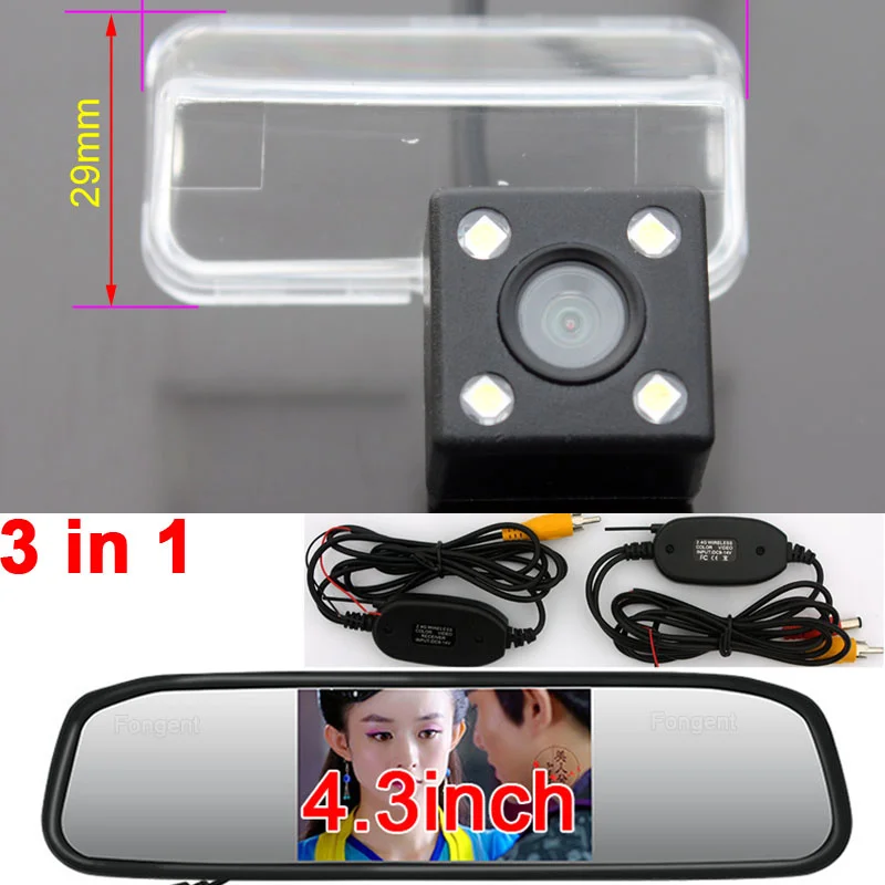 Автомобильная Беспроводная парковочная камера заднего вида для Citroen DS4 Peugeot 206 307