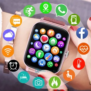 P8 Plus Smart Watch Women Men Watches Touch Smartwatch Fitness Tracker
Bluetooth-compatible Waterproof Bracelet for Android IOS