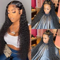 alipretty 134 kinky curly high density lace wigs hd lace front wig human hair curly wigs for women human hair peruvian