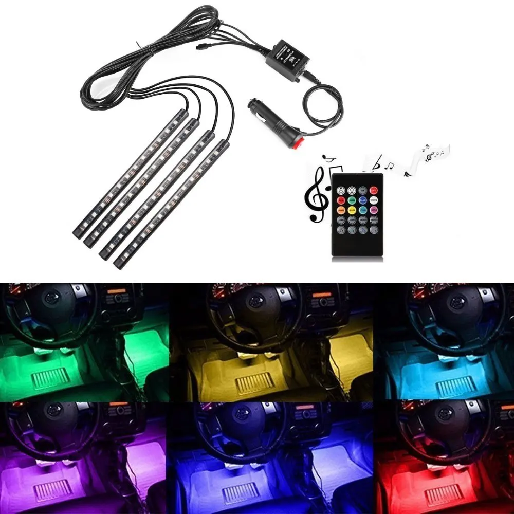 Светодиодная водонепроницаемая лента SMD5050 RGB многоцветная Автомобильная Лента