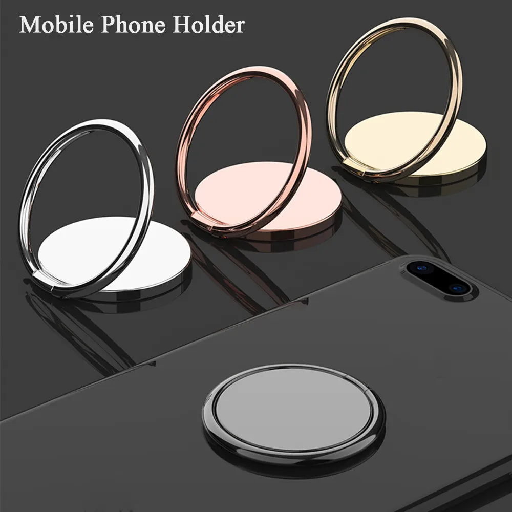 Универсальный мобильный телефон с поворотом на 360 градусов 1 шт. магнитное кольцо