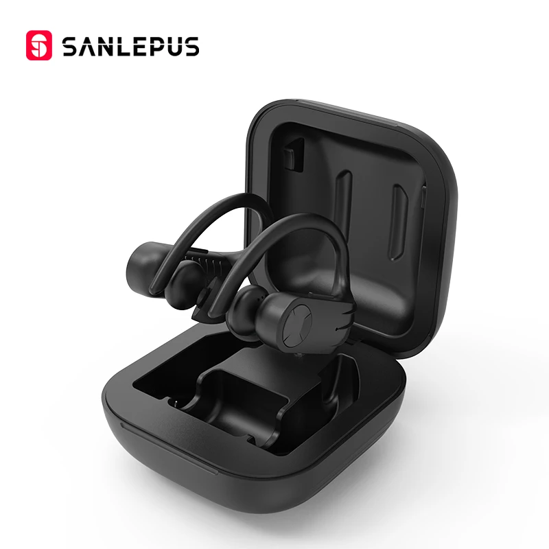 TD08 Without Led SANLEPUS беспроводные наушники Bluetooth 5,0 TWS светодиодный дисплей гарнитура с микрофоном стерео наушники для всех телефонов Xiaomi - Цвет: TD08 Without Led