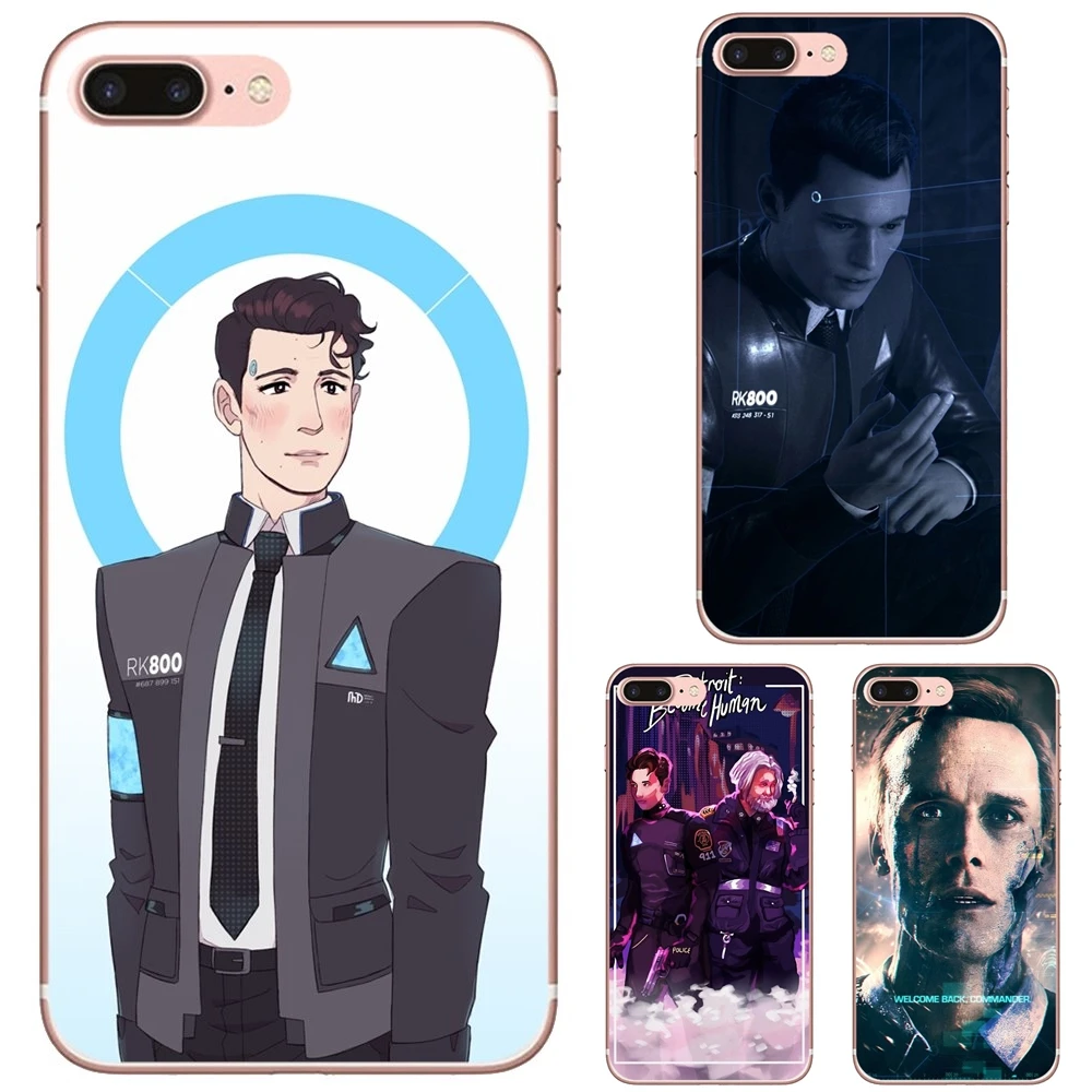 

Detroit Become Human Soft Silicone TPU Case For iPhone 10 11 12 13 Mini Pro 4S 5S SE 5C 6 6S 7 8 X XR XS Plus Max 2020