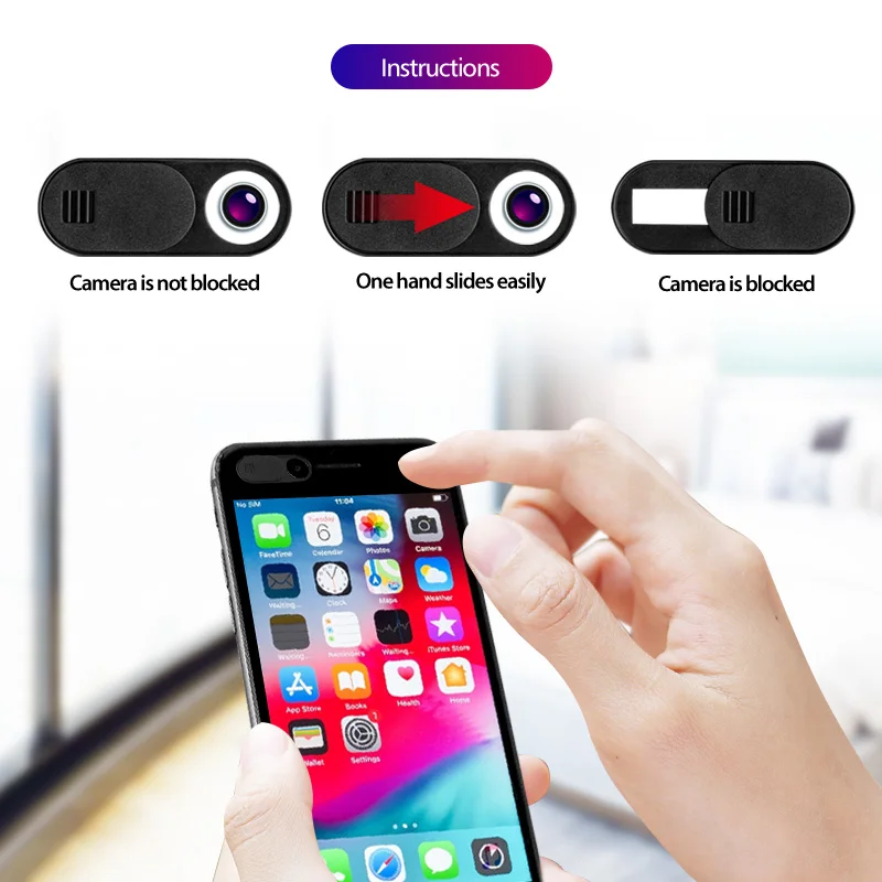 

Webcam Cover Privacy Protective Cover Mobile Computer Lens Camera Cover -Peeping Protector Shutter Slider