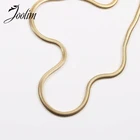 Ювелирные изделия Joolim оптом не выцветает простое ожерелье из мягкой змеиной кости водонепроницаемые золотые ювелирные изделия