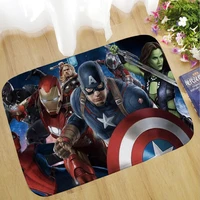 marvel the avengers spider man iron man hulk thor captain america cartoon home bathroom doormat anime rug anti slip kitchen mat