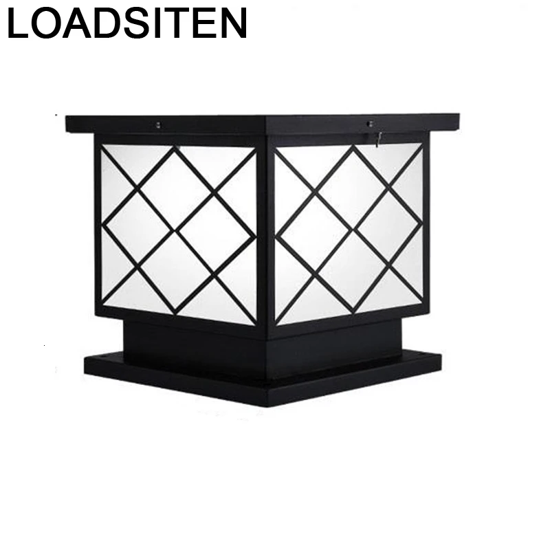 Освещение Светодиодное для ворот и сада декоративный уличный фонарь напольный с