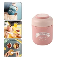 modern vacuum cup anti wear lightweight sealed breakfast cup with lid soup cup soup cup 550ml