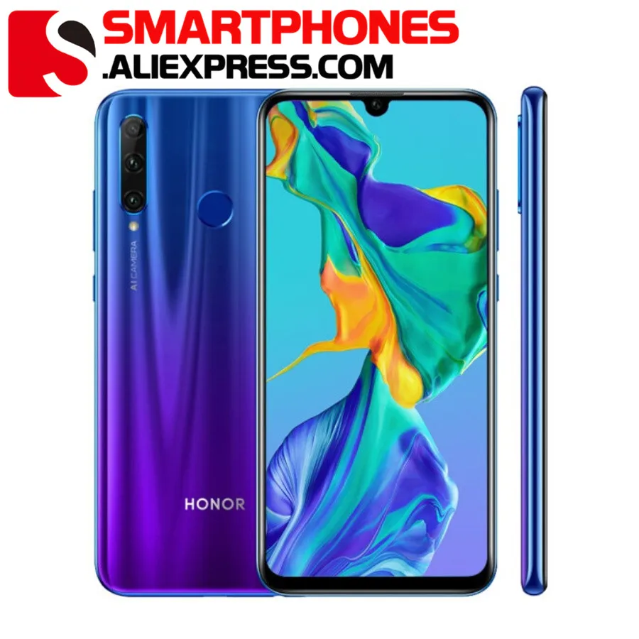 Глобальный Встроенная память Honor 20i 10i мобильный телефон 6 21 &quot6 ГБ Оперативная 64