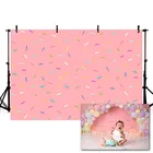 Mehofond розовый фон для новорожденных шоколадные конфеты бар для девочек День Рождения Вечеринка фотография Фон Декор Фотостудия