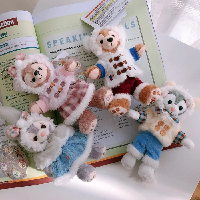 1 шт. Новинка плюшевые игрушки Duffy Bear friends Stellalou зимняя ткань мультяшный кролик с