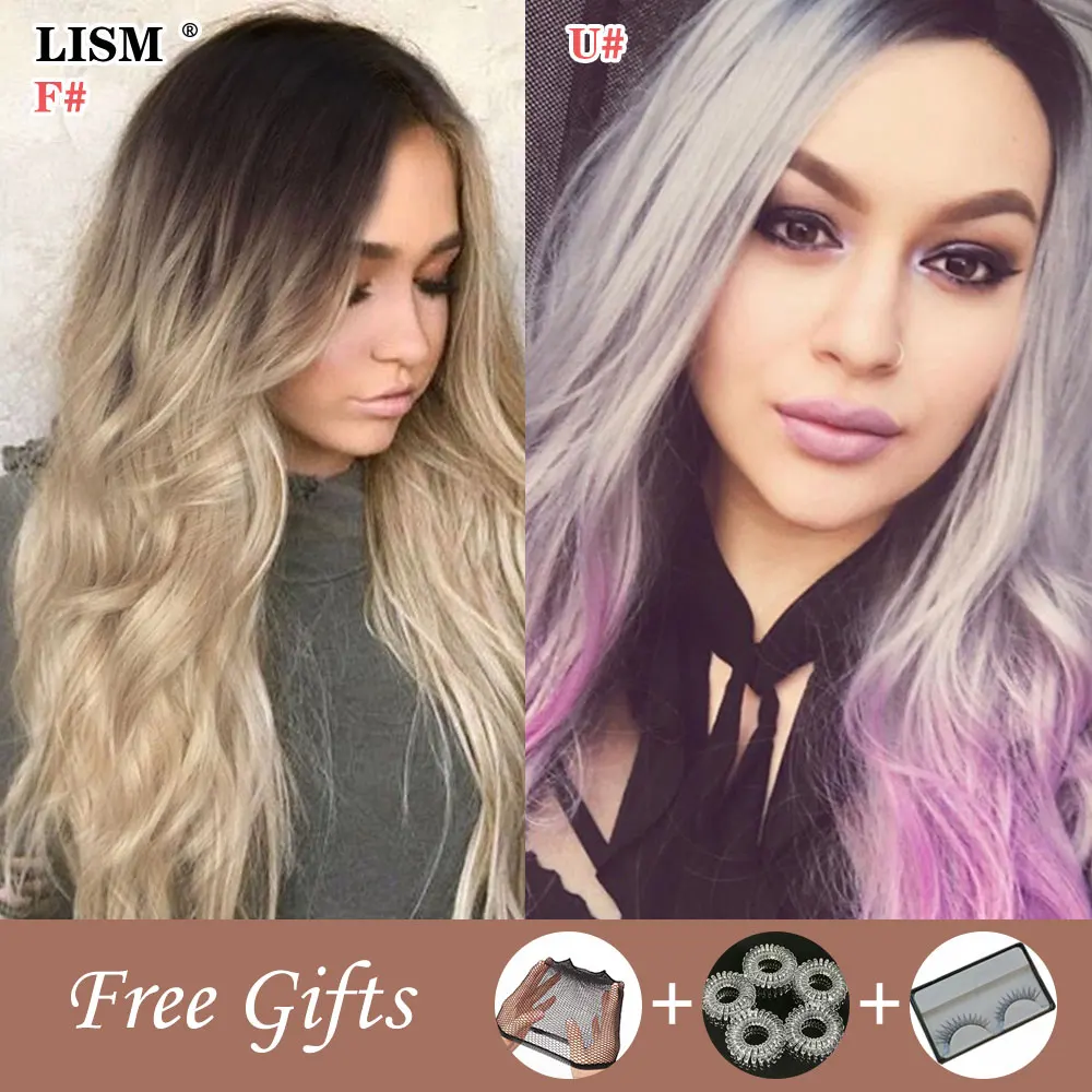 Женский синтетический парик с эффектом омбре 30 дюймов| |