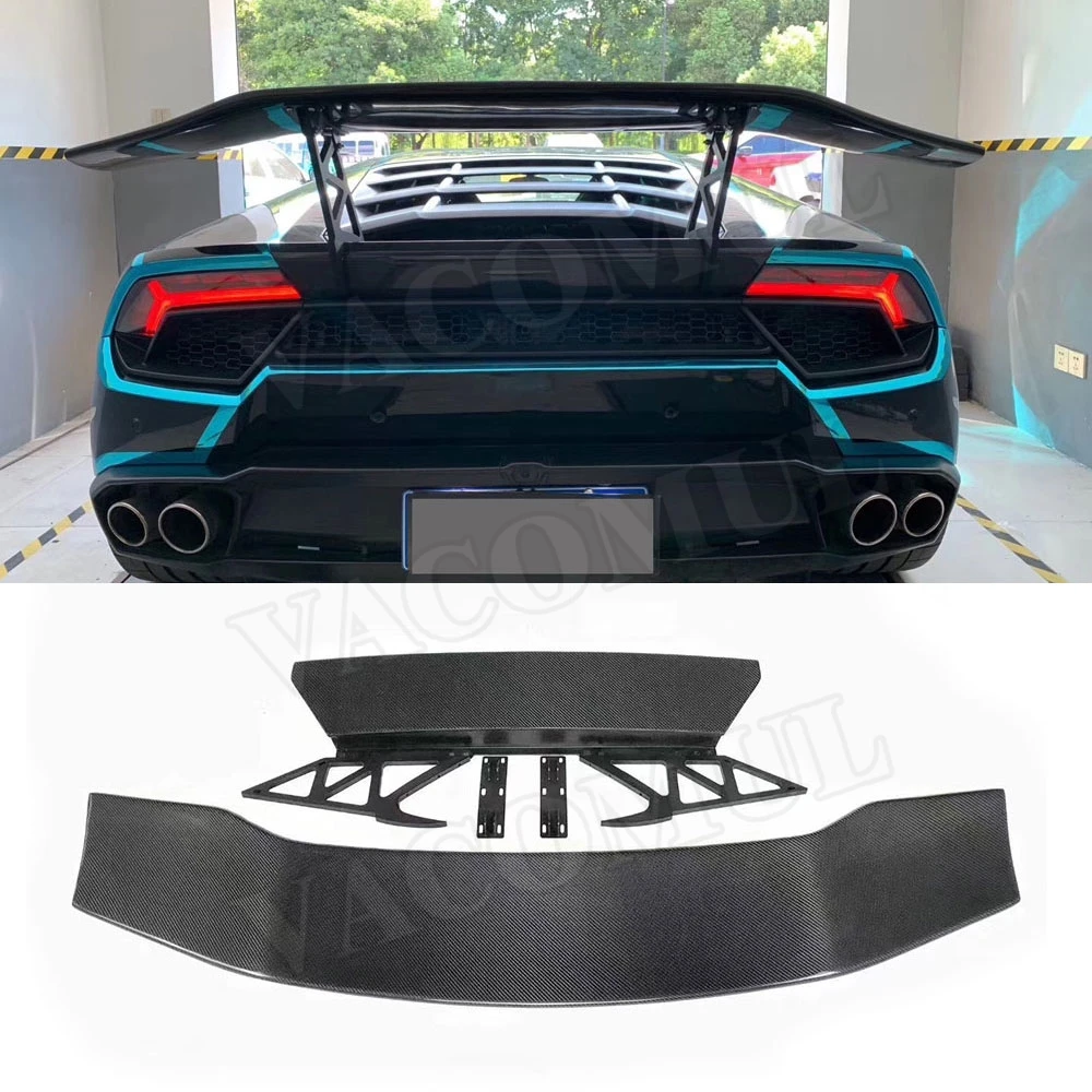 Сухой задний спойлер из углеродного волокна для багажника чехол с высокими