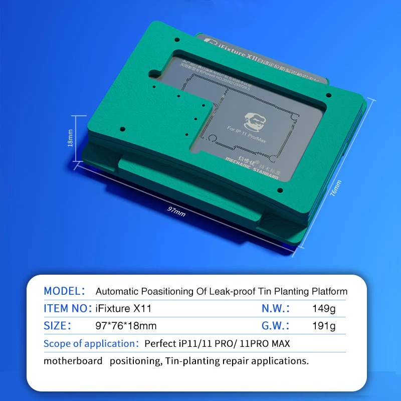 Набор для реболлинга 5D BGA держатель пайки материнской платы оловянный шаблон