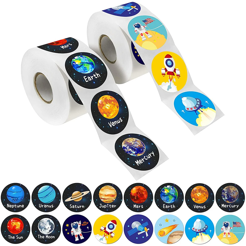 

Space Planet Stickers 100-500Pcs For Kids Encourage Stickers For School Teacher Classroom Supplies Creativity Labels