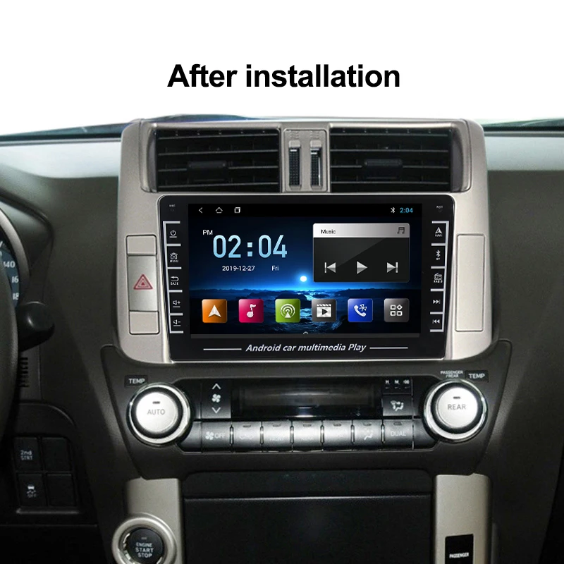 Автомагнитола 2 din мультимедийный Видеоплейер с GPS-навигацией и радио 1080P видео