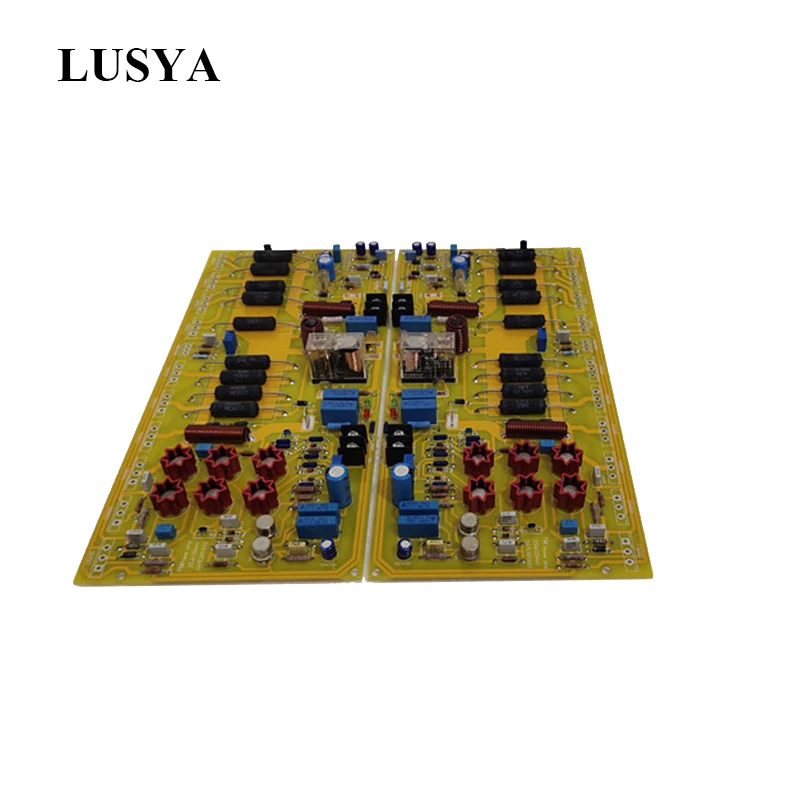 Плата Hi Fi цифрового усилителя мощности Lusya 500 Вт * 2 4 Ом сравнение Swiss FM711 громкости