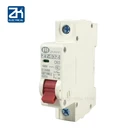 Mini disyuntor Solar de 1P CC 500V 1000V, 6A, 10A, 16A, 20a, 25a, 32A, 40A, 50A, 63A DC, MCB para sistema PV