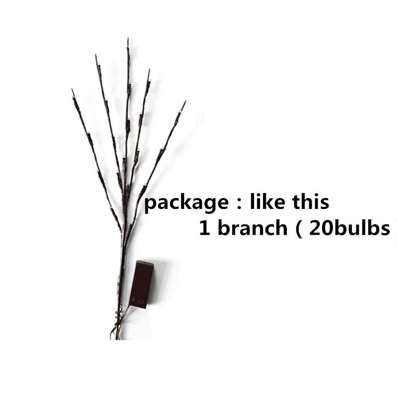 

LED Love Branch Lamp Battery Powered Willow Twig Lighted Decorative1pcs Home Decorations Valentines Day Gift Christmas Decor
