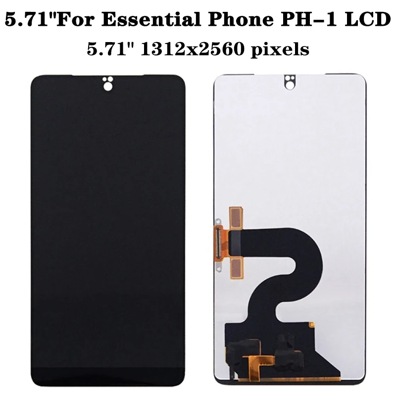 100 original lcd for essential phone ph 1 ph1 display screen factory wholesale display for essential phone ph 1 screen free global shipping