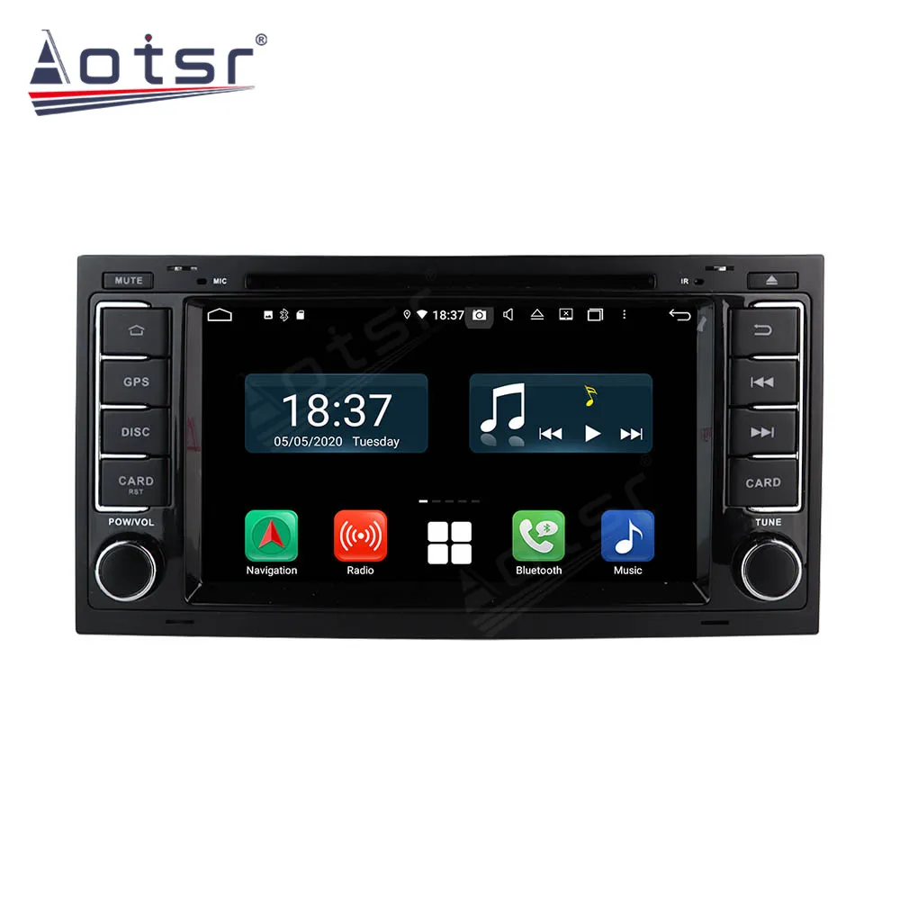 Автомагнитола для Volkswagen VW Touareg Transporter T5 Android Автомобильный мультимедийный