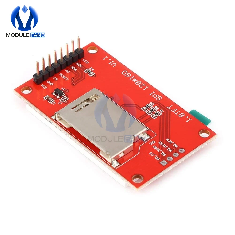 1 8 дюймов TFT ЖК дисплей модуль Экран SPI последовательный 51 4 драйвера ввода/вывода