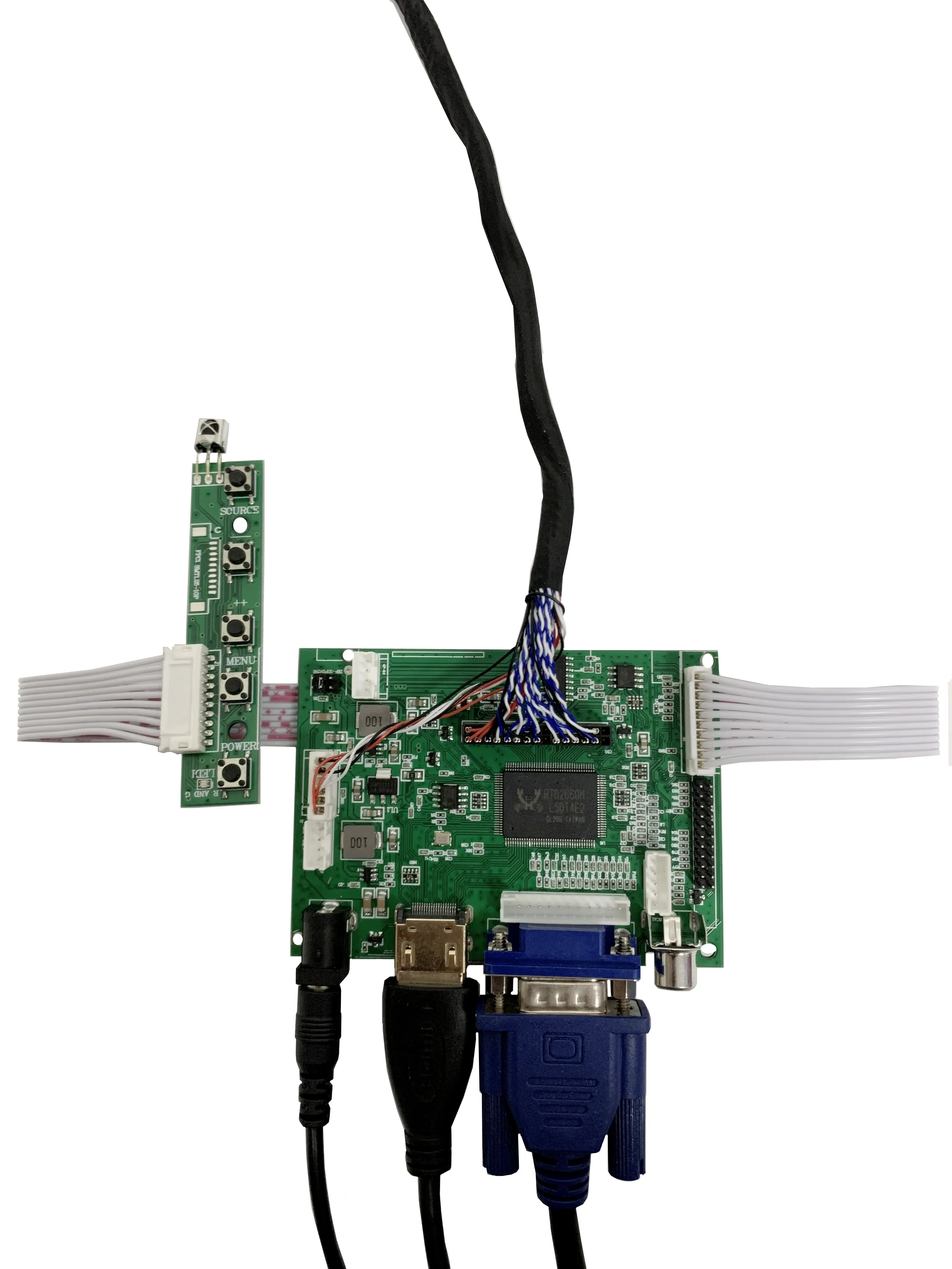 14-дюймовый ЖК-экран монитор контрольная плата драйвера 2AV VGA HDMI-совместим с