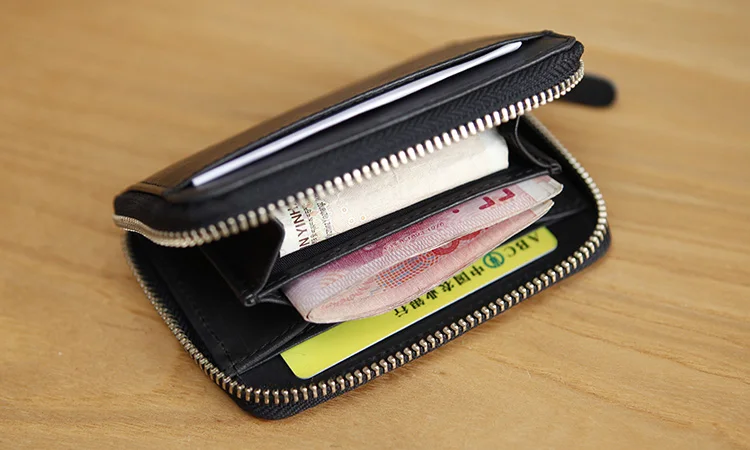 Бумажник LANSPACE Женский держатель для кредитных карт из натуральной кожи|coin purses