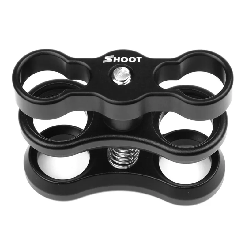 Светильник для дайвинга с шаровой головкой зажим бабочки крепление на руку