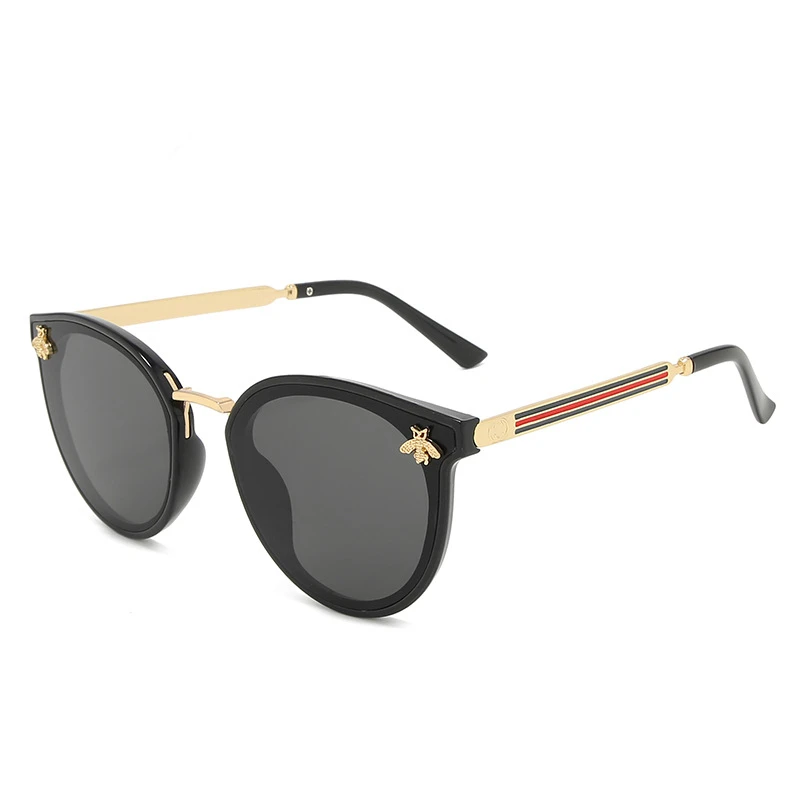 

2021 bee Sunglasses Women Men Vintage Gradient Glasses Retro Sun Glasses Female Eyewear UV400 Fashion Drive Outdoor
