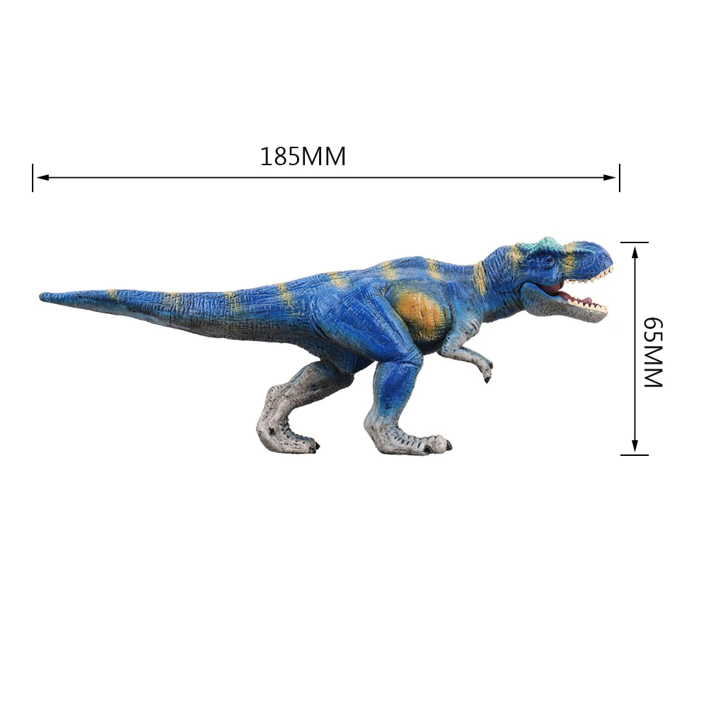 

Blue Dinosaur Toy Plastic Play Toys Dinosaur Model Action Figures Birthday Gift for Kids Boy Home Decoration