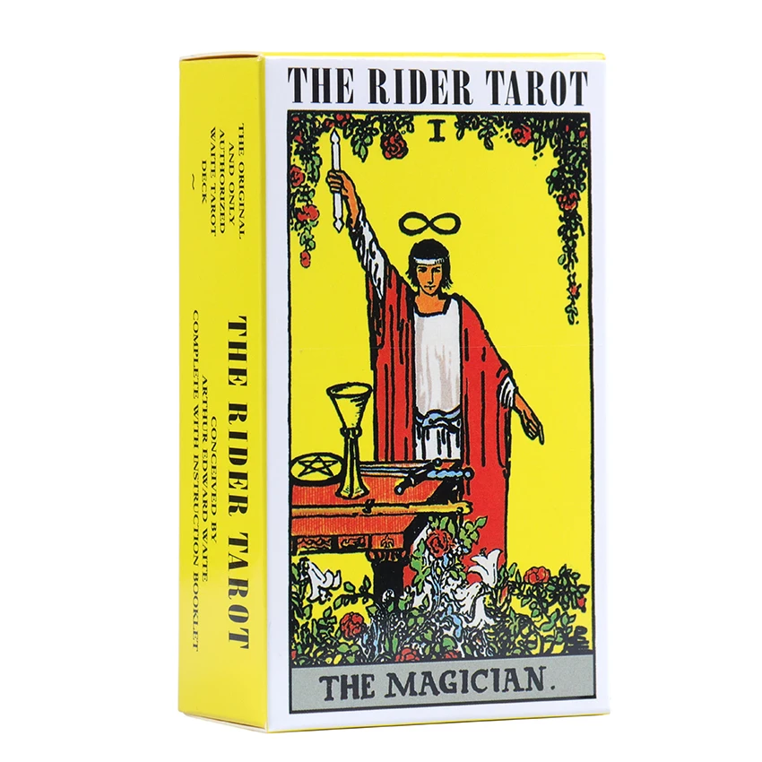 

78 Cards Rider Waite Tarot Cards Guidance Divination Fate Full English Tarot Cards Game Entertainment
