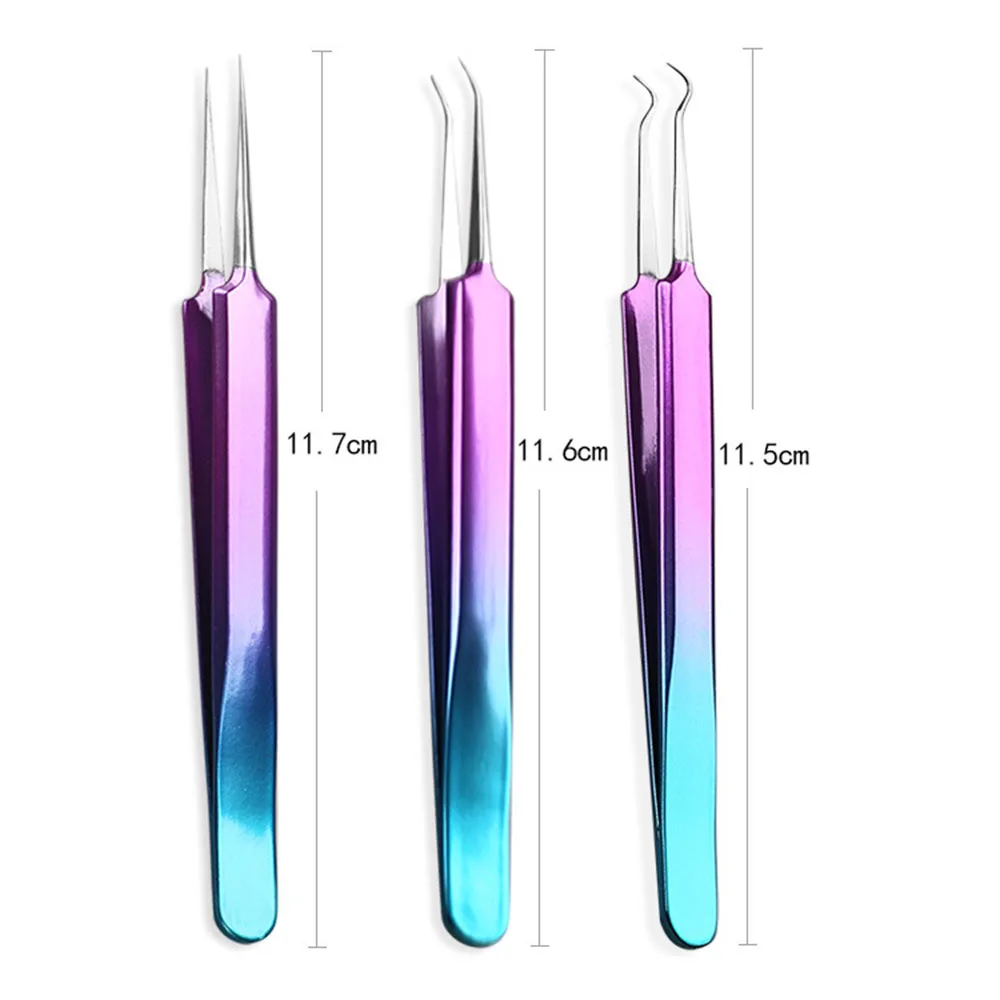 

Stainless Steel Acne Needle Pimple Needle 3 Type Blackhead Remover Acne Clip Tweezer Extractor Tool face Care Facial Care Tool