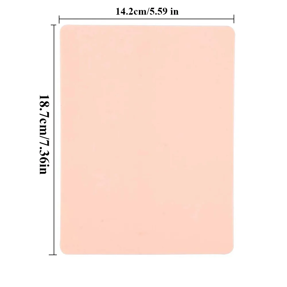 2/5/10/15/30PCS Soft Silicone Tattoo Practice Skin Double Permanent Makeup Fake Makeup Tattoo Beginner Practice Microblading Acc
