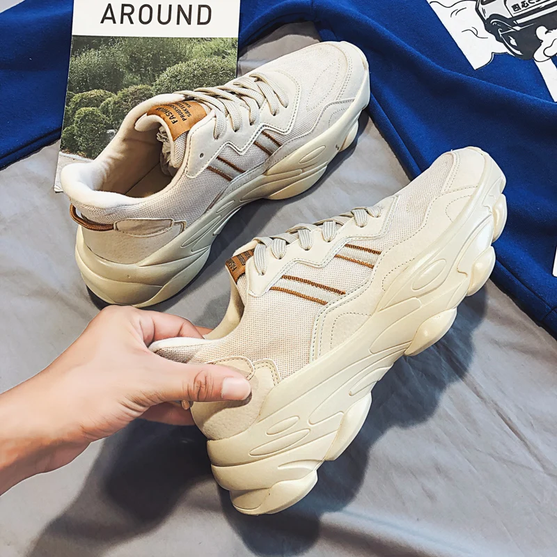 Дизайнерские Kanye кроссовки мужские 500 Boost роскошные кроссовки Ozweego Yung-1 джоггеры Размер 39-44