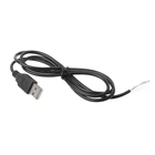 5 в USB 2,0 Штекерный разъем 2 Pin 2 провода зарядный кабель шнур разъем DIY 1 м провод