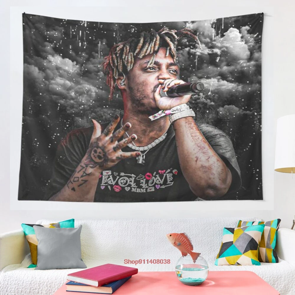 

Настенный гобелен с рисунком из мультфильма «под дождём»