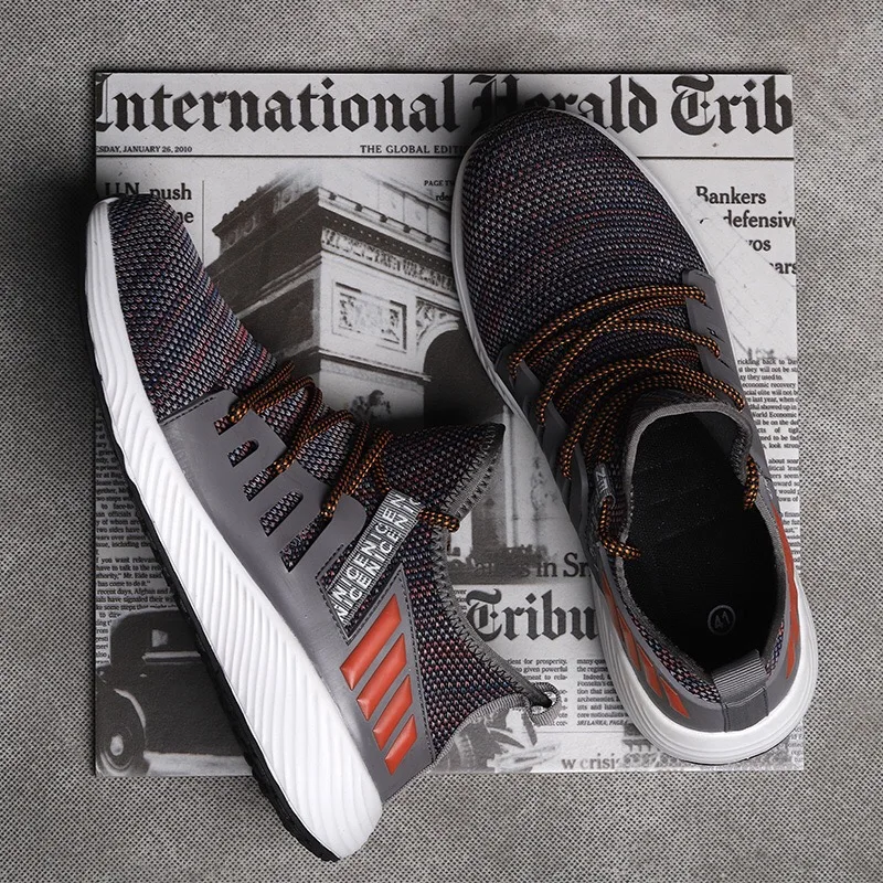 Защитные туфли со стальным носком мужские легкие дышащие кроссовки с защитой от