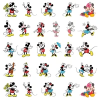 disney mickey mouses daily life new trendy charms epoxy resin anime pendants acrylic jewelry for diy making accessories mik56