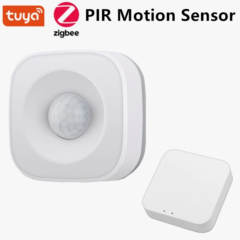 

Пассивный инфракрасный датчик движения Tuya Zigbee3.0, Wi-Fi датчик движения, приложение Smart Life, беспроводная система домашней безопасности с поддер...