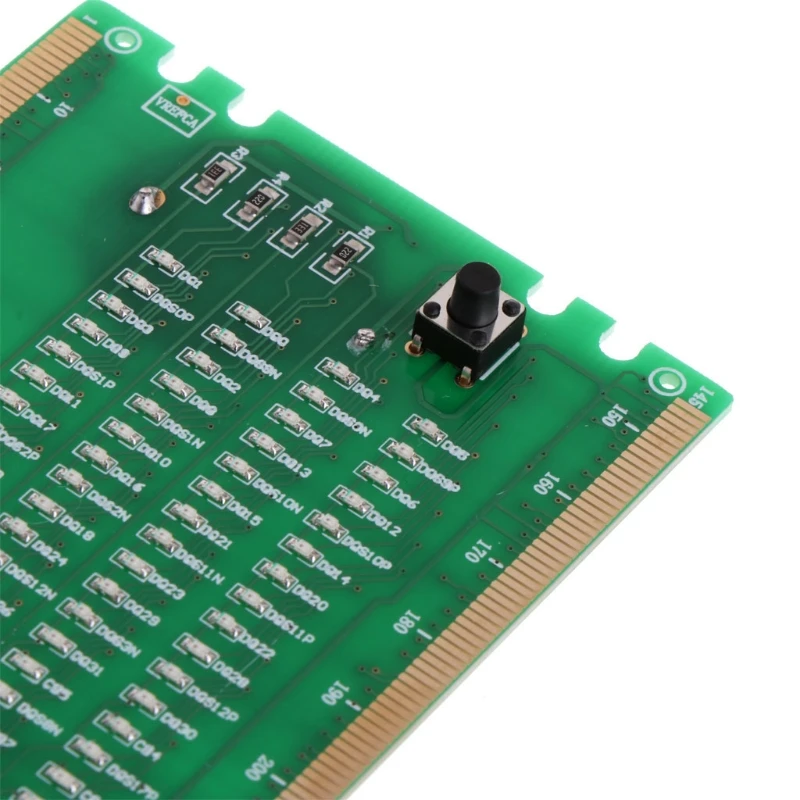 Тестовая карта памяти DDR4 со слотом RAM светодиодный анализатор для ремонта