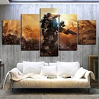 Титан, игры, художественные картины без рамки, титан, 2 игры для стрельбы, постер, сказочное искусство, настенные декоративные картины, домашний декор