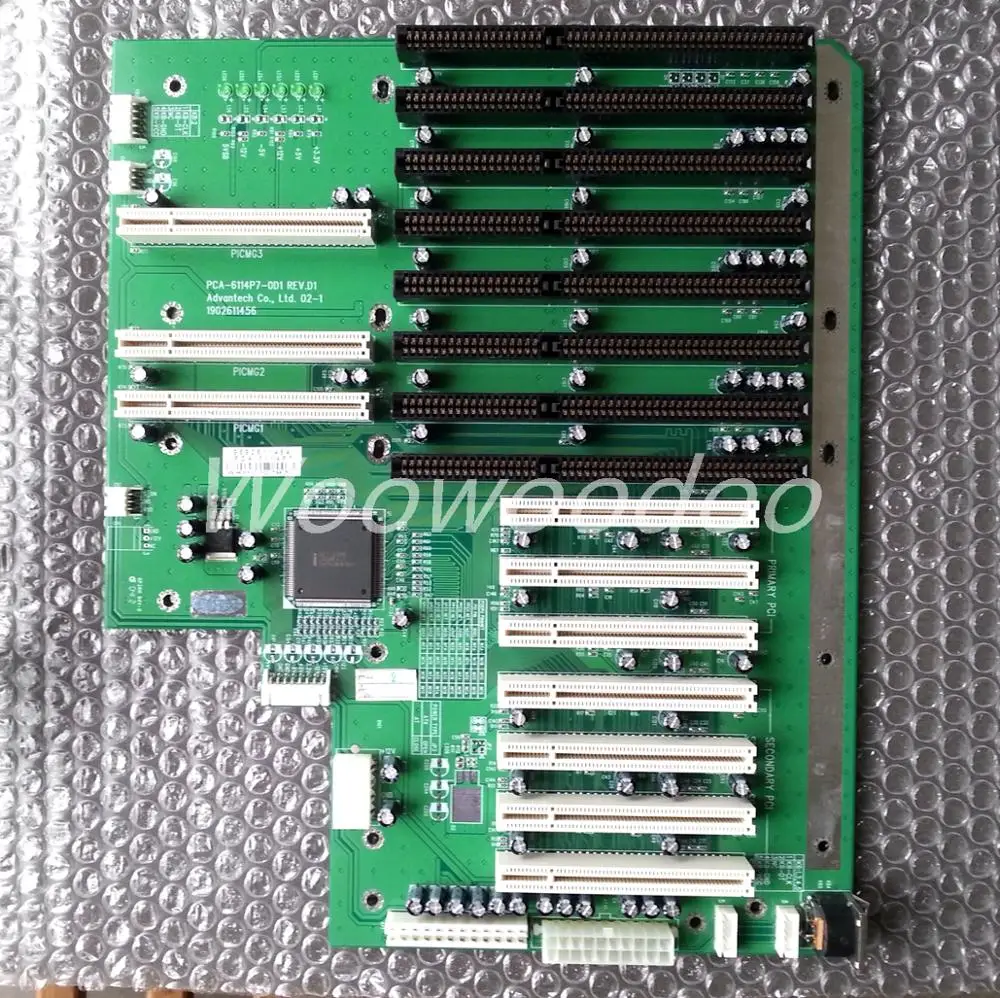 PCA 6114P7 0D1 REV.D1 7 слот PCI Industrial Backplane|Промышленные компьютеры и аксессуары| |