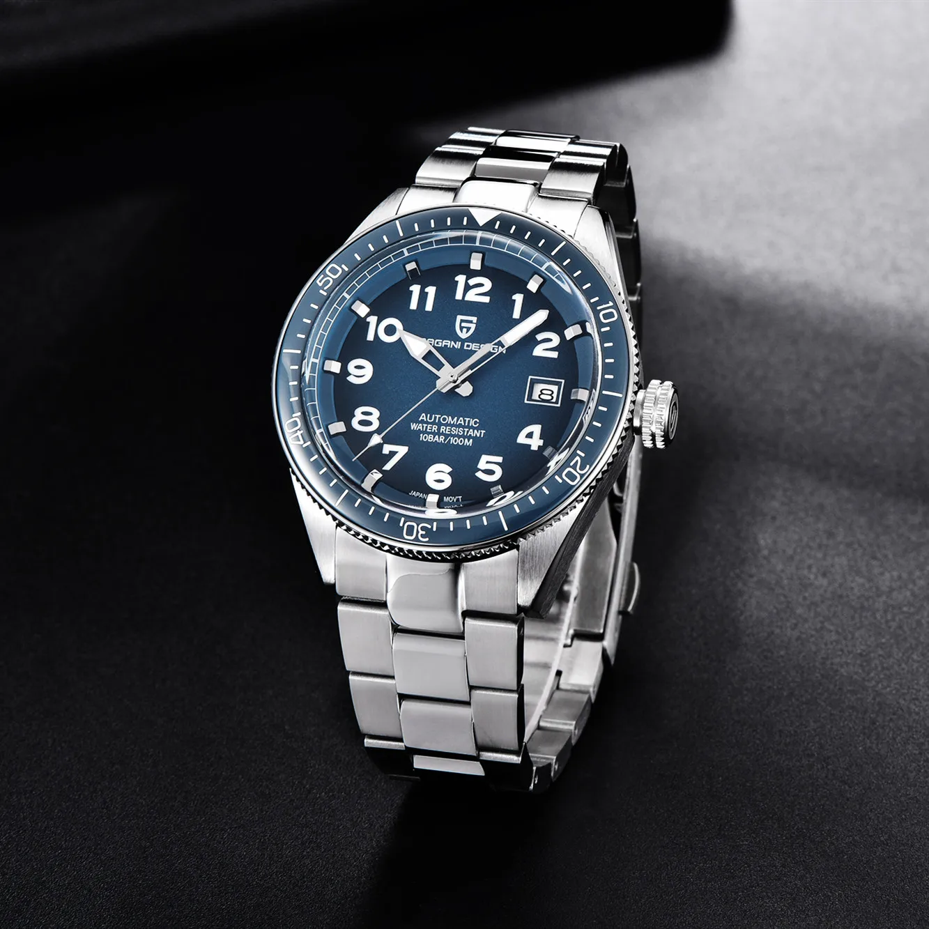 Часы наручные PAGANI Мужские механические Роскошные автоматические