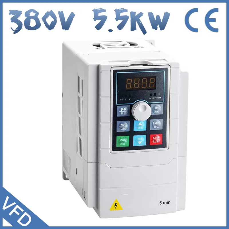 

For Russian CE 380v 4kw 3 phase input and 380v 3 phase output frequency converter/ac motor drive/VSD/VFD/ Inverter Converter