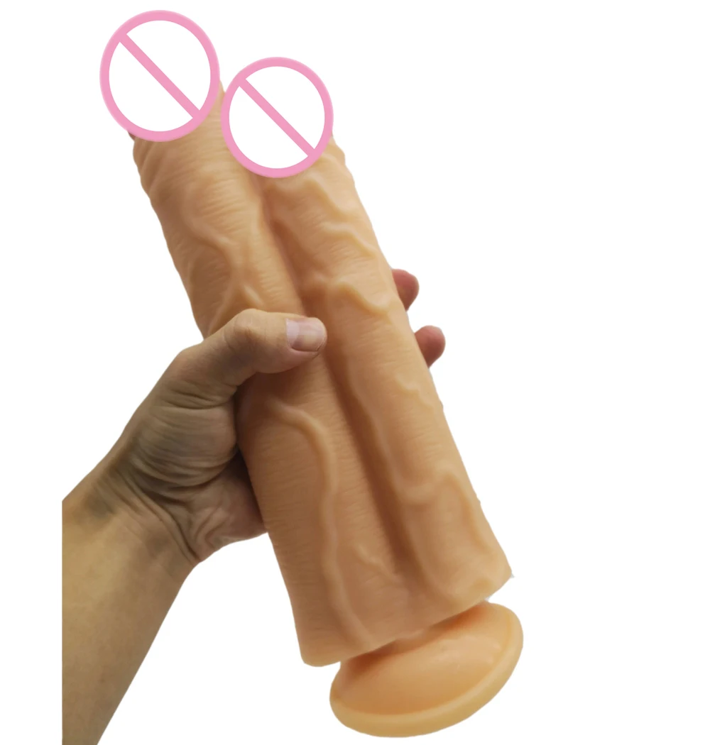 27*8 см огромные двойные фаллоимитаторы секс игрушки длинный двухсторонний